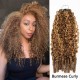 Lite Edition|Curly Highlight #P4/27 Feather Crochet Human Hair|Lightweight Crochet Weave Hair Extension Lite Edition|Curly Highlight #P4/27 Feather Crochet Human Hair|Lightweight Crochet Weave Hair Extension