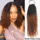 Lite Edition|Curly Miracle Knots #T1B/30 Feather Crochet Human Hair|Lightweight Crochet Weave Hair Extension Lite Edition|Curly Miracle Knots #T1B/30 Feather Crochet Human Hair|Lightweight Crochet Weave Hair Extension