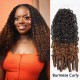 Lite Edition|Curly Miracle Knots T2/30 Feather Crochet Human Hair|Lightweight Crochet Weave Hair Extension Lite Edition|Curly Miracle Knots T2/30 Feather Crochet Human Hair|Lightweight Crochet Weave Hair Extension