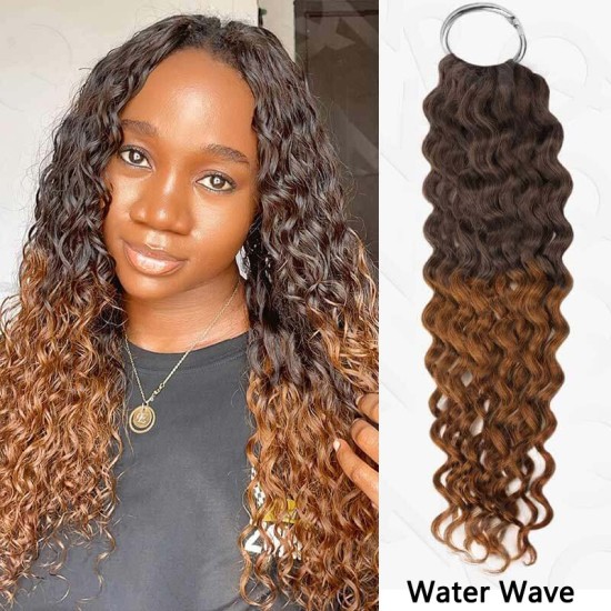 Lite Edition|Curly Miracle Knots T2/30 Feather Crochet Human Hair|Lightweight Crochet Weave Hair Extension Lite Edition|Curly Miracle Knots T2/30 Feather Crochet Human Hair|Lightweight Crochet Weave Hair Extension