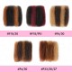 Multi-Color Combo Afro Kinky Bulk Human Hair Extensions For Braiding Dreadlock Multi-Color Combo Afro Kinky Bulk Human Hair Extensions For Braiding Dreadlock
