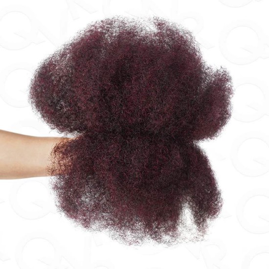 Mix #1B/99J Color Afro Kinky Bulk Human Hair Extensions For Braiding Dreadlock Hair Mix #1B/99J Color Afro Kinky Bulk Human Hair Extensions For Braiding Dreadlock Hair