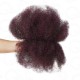 Mix #1B/99J Color Afro Kinky Bulk Human Hair Extensions For Braiding Dreadlock Hair Mix #1B/99J Color Afro Kinky Bulk Human Hair Extensions For Braiding Dreadlock Hair