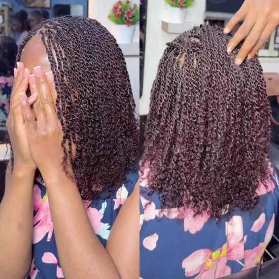 Mix #1B/99J Color Afro Kinky Bulk Human Hair Extensions For Braiding Dreadlock Hair Mix #1B/99J Color Afro Kinky Bulk Human Hair Extensions For Braiding Dreadlock Hair