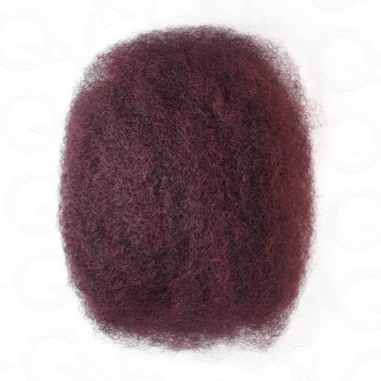 Mix #1B/99J Color Afro Kinky Bulk Human Hair Extensions For Braiding Dreadlock Hair Mix #1B/99J Color Afro Kinky Bulk Human Hair Extensions For Braiding Dreadlock Hair