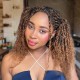 Mix Color #27/30 Afro Kinky Bulk Human Hair Extensions for Braiding DreadLock Mix Color #27/30 Afro Kinky Bulk Human Hair Extensions for Braiding DreadLock