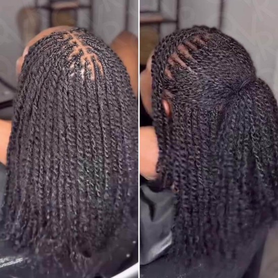 Natural Black Afro kinky Bulk Hair Extensions For Braiding Dreadlock Human Hair Natural Black Afro kinky Bulk Hair Extensions For Braiding Dreadlock Human Hair