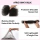 Natural Black Afro kinky Bulk Hair Extensions For Braiding Dreadlock Human Hair Natural Black Afro kinky Bulk Hair Extensions For Braiding Dreadlock Human Hair