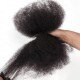 Natural Black Afro kinky Bulk Hair Extensions For Braiding Dreadlock Human Hair Natural Black Afro kinky Bulk Hair Extensions For Braiding Dreadlock Human Hair