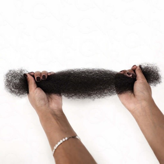 Natural Black Afro kinky Bulk Hair Extensions For Braiding Dreadlock Human Hair Natural Black Afro kinky Bulk Hair Extensions For Braiding Dreadlock Human Hair