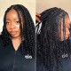 Natural Black Afro kinky Bulk Hair Extensions For Braiding Dreadlock Human Hair Natural Black Afro kinky Bulk Hair Extensions For Braiding Dreadlock Human Hair