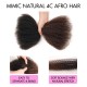 Ombre Brown #T1B/4 Afro kinky Bulk Human Hair Extensions for Braiding & Twists Ombre Brown #T1B/4 Afro kinky Bulk Human Hair Extensions for Braiding & Twists