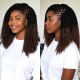 Ombre Brown #T1B/4 Afro kinky Bulk Human Hair Extensions for Braiding & Twists Ombre Brown #T1B/4 Afro kinky Bulk Human Hair Extensions for Braiding & Twists