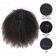 Drawstring Ponytail Burmese Curly #Natural Black Extension Afro Kinky Curly Human Hair Ponytail Hairstyle Drawstring Ponytail Burmese Curly #Natural Black Extension Afro Kinky Curly Human Hair Ponytail Hairstyle