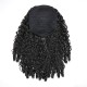Drawstring Ponytail Burmese Curly #Natural Black Extension Afro Kinky Curly Human Hair Ponytail Hairstyle Drawstring Ponytail Burmese Curly #Natural Black Extension Afro Kinky Curly Human Hair Ponytail Hairstyle