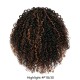 Drawstring Ponytail Twist Curly Highlight #P1B/30 Extension Human Hair Ponytail Hairstyle Drawstring Ponytail Twist Curly Highlight #P1B/30 Extension Human Hair Ponytail Hairstyle