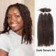 Dark Brown Afro Kinky V Bulk for Kinky Twist Crochet Braiding Hair Dark Brown Afro Kinky V Bulk for Kinky Twist Crochet Braiding Hair
