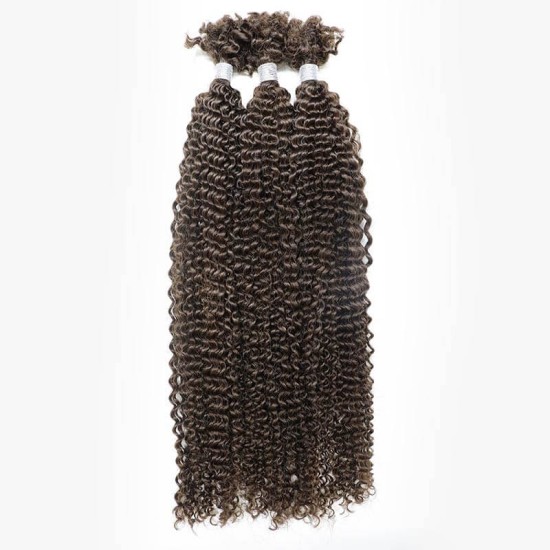 Dark Brown Afro Kinky V Bulk for Kinky Twist Crochet Braiding Hair Dark Brown Afro Kinky V Bulk for Kinky Twist Crochet Braiding Hair