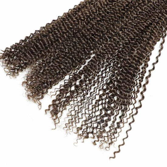Dark Brown Afro Kinky V Bulk for Kinky Twist Crochet Braiding Hair Dark Brown Afro Kinky V Bulk for Kinky Twist Crochet Braiding Hair