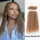 Honey Blonde Afro Kinky V Bulk for Kinky Twist Crochet Braiding Hair Honey Blonde Afro Kinky V Bulk for Kinky Twist Crochet Braiding Hair