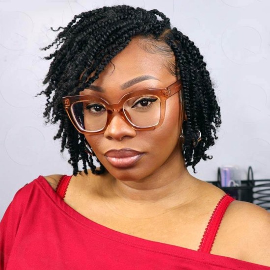 Natural Black Afro Kinky V Bulk Curly Hair for Kinky Twist Crochet Braiding Hair Natural Black Afro Kinky V Bulk Curly Hair for Kinky Twist Crochet Braiding Hair