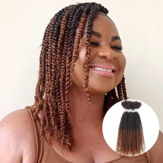 Human Afro Kinky V Bulk Natural Curly Hair for Kinky Twist Crochet Braiding Hair Human Afro Kinky V Bulk Natural Curly Hair for Kinky Twist Crochet Braiding Hair
