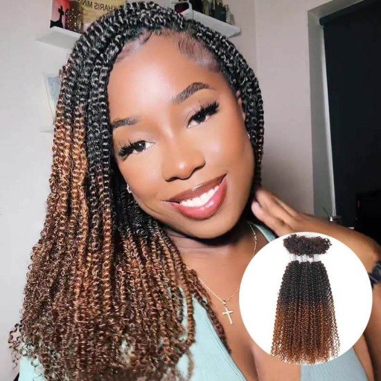 Human Afro Kinky V Bulk Natural Curly Hair for Kinky Twist Crochet Braiding Hair Human Afro Kinky V Bulk Natural Curly Hair for Kinky Twist Crochet Braiding Hair