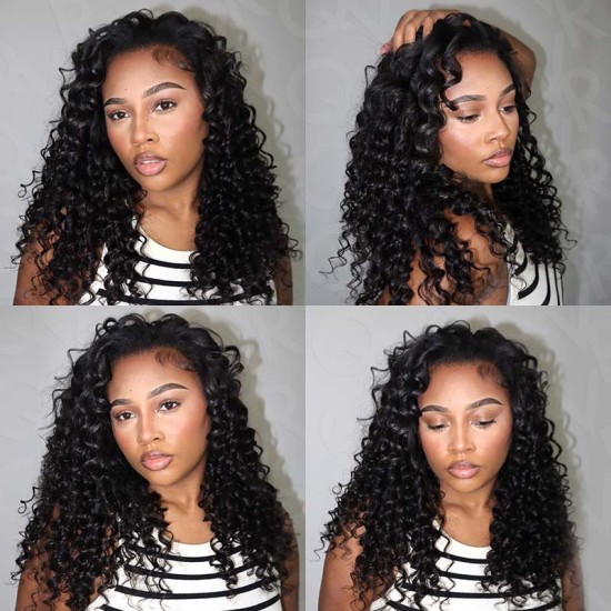 Premium Chinese Hair Deep Wave Virgin Human Crochet Hair Natural Black Machine Made Feather Crochet Hairstyles Premium Chinese Hair Deep Wave Virgin Human Crochet Hair Natural Black Machine Made Feather Crochet Hairstyles