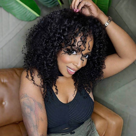 Premium Chinese Hair Small Kinky Curly Virgin Human Crochet Hair Natural Black Machine Made Feather Crochet Hairstyles Premium Chinese Hair Small Kinky Curly Virgin Human Crochet Hair Natural Black Machine Made Feather Crochet Hairstyles
