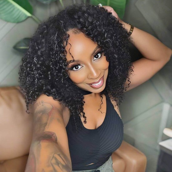 Premium Chinese Hair Small Kinky Curly Virgin Human Crochet Hair Natural Black Machine Made Feather Crochet Hairstyles Premium Chinese Hair Small Kinky Curly Virgin Human Crochet Hair Natural Black Machine Made Feather Crochet Hairstyles