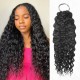 Premium Chinese Hair Water Wave Virgin Human Crochet Hair Natural Black Machine Made Feather Crochet Hairstyles Premium Chinese Hair Water Wave Virgin Human Crochet Hair Natural Black Machine Made Feather Crochet Hairstyles