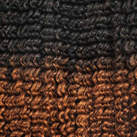 Premium Chinese Hair Water Wave Virgin Human Crochet Hair Ombre #T1B/30 Machine Made Feather Crochet Hairstyles Premium Chinese Hair Water Wave Virgin Human Crochet Hair Ombre #T1B/30 Machine Made Feather Crochet Hairstyles