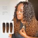 Premium Chinese Hair Water Wave Virgin Human Crochet Hair Ombre #T2/30 Machine Made Feather Crochet Hairstyles Premium Chinese Hair Water Wave Virgin Human Crochet Hair Ombre #T2/30 Machine Made Feather Crochet Hairstyles