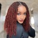 Reddish Brown Color Afro Kinky Bulk Human Hair Extensions For Braiding Dreadlock Hair Reddish Brown Color Afro Kinky Bulk Human Hair Extensions For Braiding Dreadlock Hair