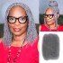 Brazilian Grey Color Remy Hair Afro kinky Bulk Human Hair For Braiding Dreadlock Hair