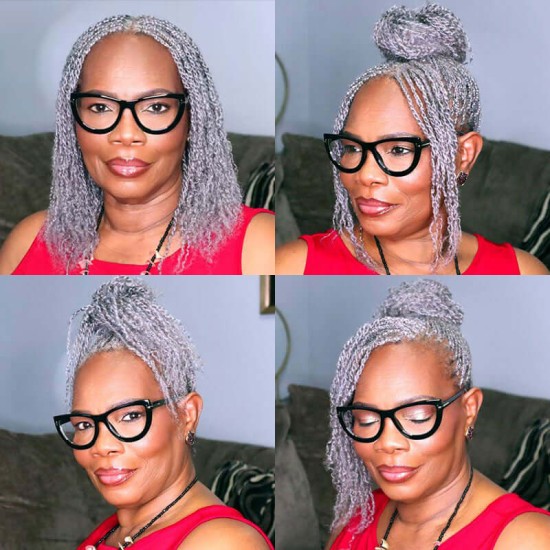 Brazilian Grey Color Remy Hair Afro kinky Bulk Human Hair For Braiding Dreadlock Hair Brazilian Grey Color Remy Hair Afro kinky Bulk Human Hair For Braiding Dreadlock Hair