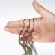 Salt&Pepper Crochet Hair Body Wave Machine Made Feather Human Hair Extension Salt&Pepper Crochet Hair Body Wave Machine Made Feather Human Hair Extension