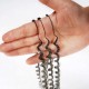 Salt&Pepper Crochet Hair Small Kinky Curly Machine Made Feather Human Hair Extension Salt&Pepper Crochet Hair Small Kinky Curly Machine Made Feather Human Hair Extension