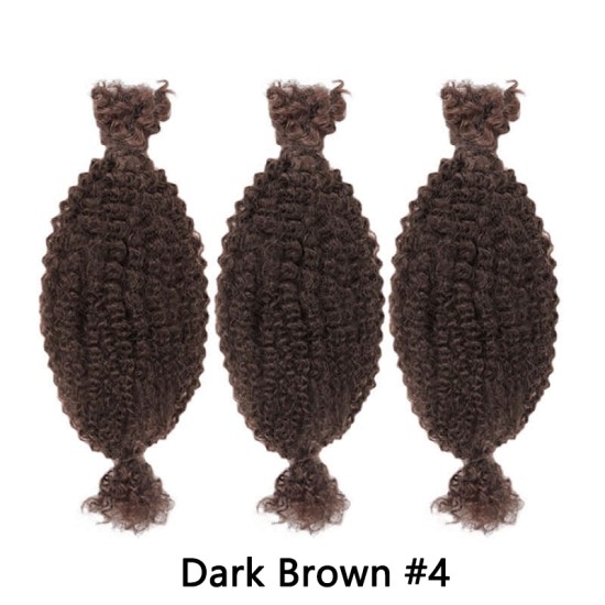 Upgraded Spring Twist Kinky Bulk Natural Black Human hair 4a/3c Extensions Upgraded Spring Twist Kinky Bulk Natural Black Human hair 4a/3c Extensions