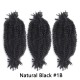 Upgraded Spring Twist Kinky Bulk Natural Black Human hair 4a/3c Extensions Upgraded Spring Twist Kinky Bulk Natural Black Human hair 4a/3c Extensions