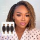 Spring Twist Kinky Bulk Ombre #T1B/27 Color Hair Type 3C 4A Hair Extensions Spring Twist Kinky Bulk Ombre #T1B/27 Color Hair Type 3C 4A Hair Extensions