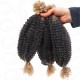Spring Twist Kinky Bulk Ombre #T1B/27 Color Hair Type 3C 4A Hair Extensions Spring Twist Kinky Bulk Ombre #T1B/27 Color Hair Type 3C 4A Hair Extensions