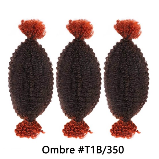 Upgraded Spring Twist Kinky Bulk Natural Black Human hair 4a/3c Extensions Upgraded Spring Twist Kinky Bulk Natural Black Human hair 4a/3c Extensions
