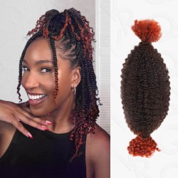 Spring Twist Kinky Bulk Ombre #T1B/350 Color Hair Type 3C 4A Hair Extensions Spring Twist Kinky Bulk Ombre #T1B/350 Color Hair Type 3C 4A Hair Extensions