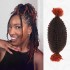 Spring Twist Kinky Bulk Ombre #T1B/350 Color Hair Type 3C 4A Hair Extensions