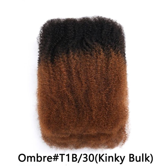 Ombre Afro Kinky Bulk Braids Hair Extensions for Passion Twists & Locs Ombre Afro Kinky Bulk Braids Hair Extensions for Passion Twists & Locs