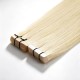 Invisible Straight Tape In Hair Extensions Natural Black Premium #613 Blonde Human Hair Invisible Straight Tape In Hair Extensions Natural Black Premium #613 Blonde Human Hair