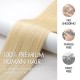 Invisible Straight Tape In Hair Extensions Natural Black Premium #613 Blonde Human Hair Invisible Straight Tape In Hair Extensions Natural Black Premium #613 Blonde Human Hair