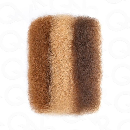 #P4/30/27 Three Colors Afro Kinky Bulk Human Hair For Braiding Dreadlock Hair #P4/30/27 Three Colors Afro Kinky Bulk Human Hair For Braiding Dreadlock Hair