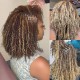 3 In 1 Afro Kinky Bulk Three Colors #32/16/613 Human Hair Extensions For Braiding Dreadlock Hair 3 In 1 Afro Kinky Bulk Three Colors #32/16/613 Human Hair Extensions For Braiding Dreadlock Hair